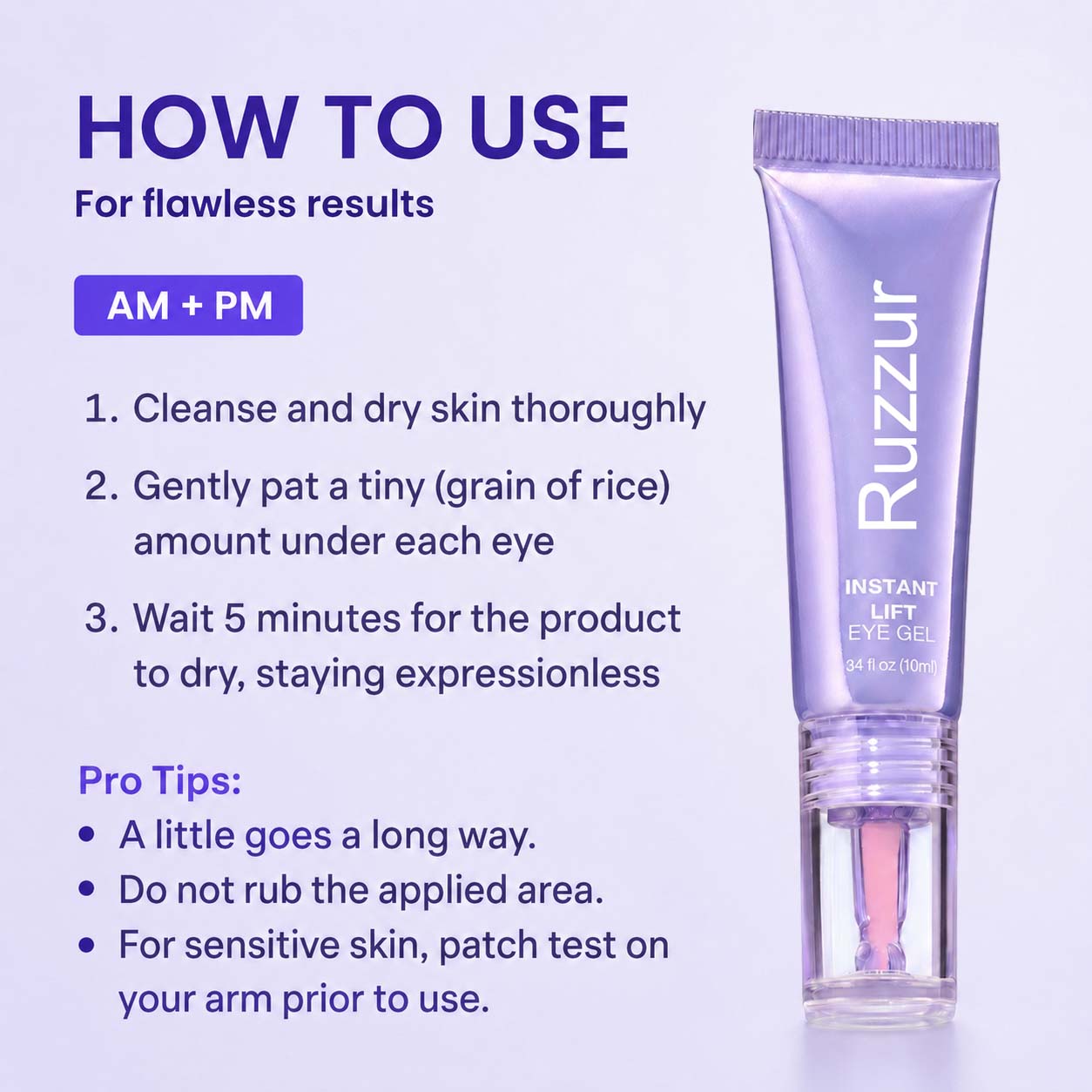 Ruzzur Instant Lift Eye Gel