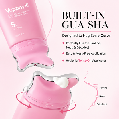 [NEW] PDRN Collagen Gua Sha Anti-Wrinkle Neck Cream 90g